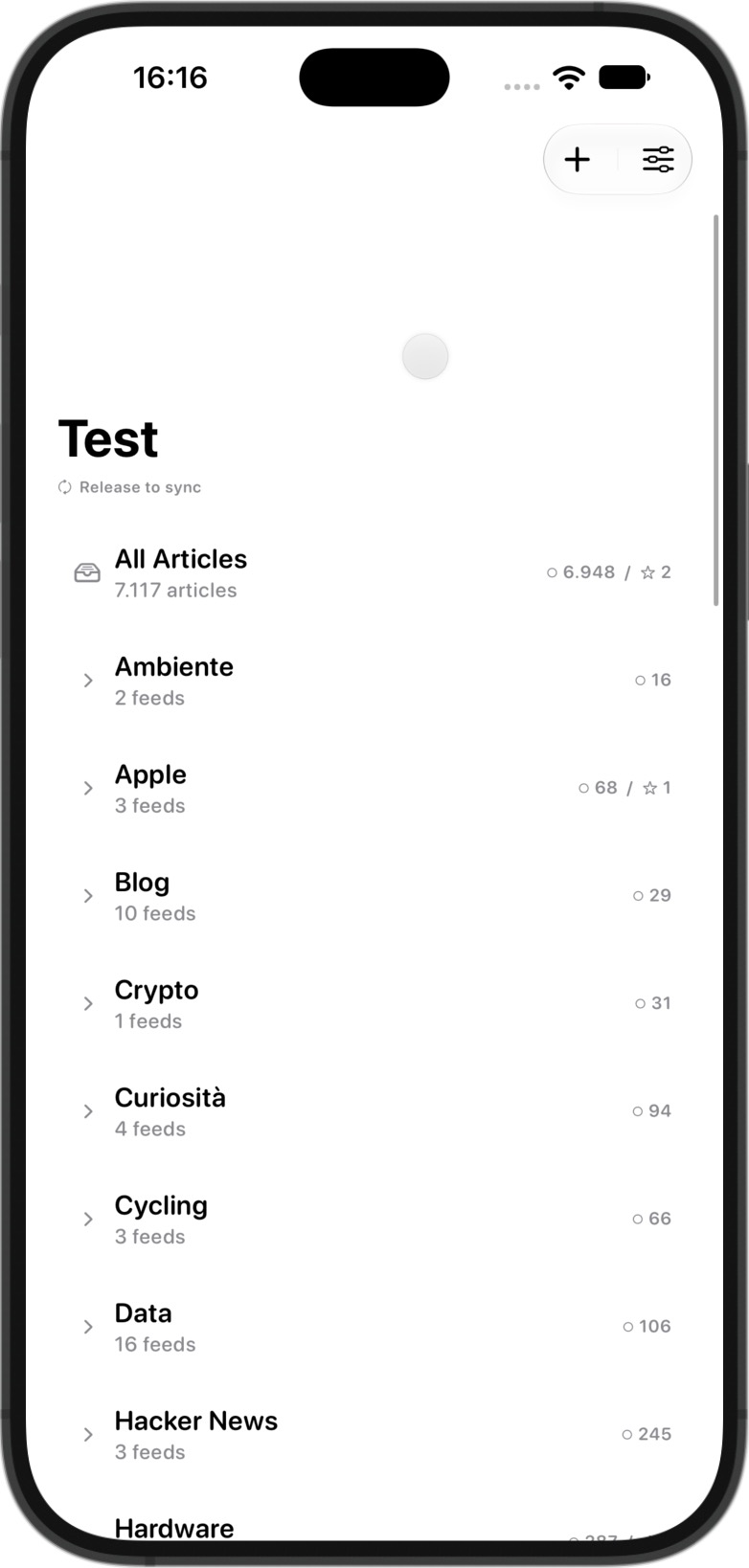 Lettura iOS workflow video