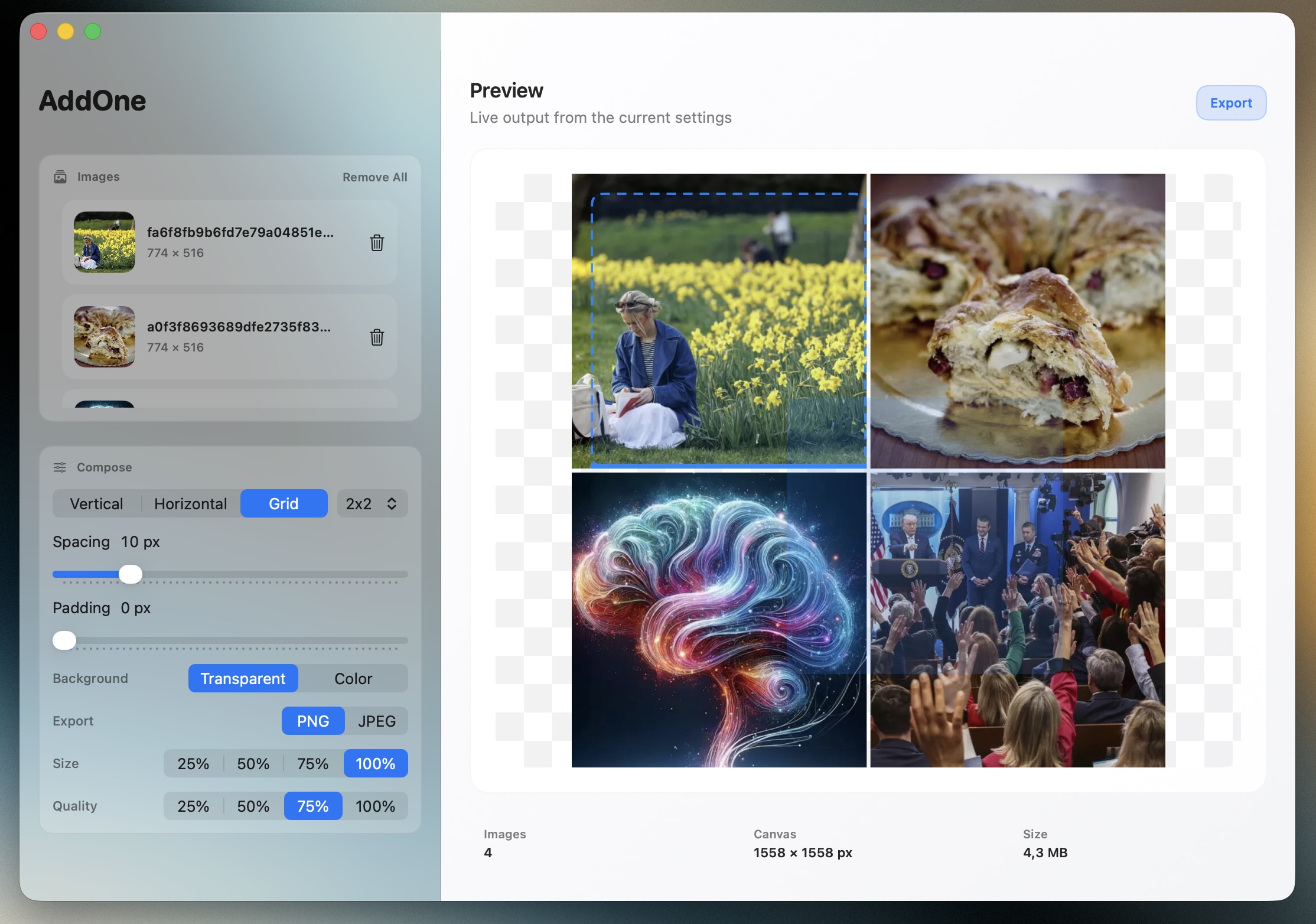 AddOne macOS workflow video